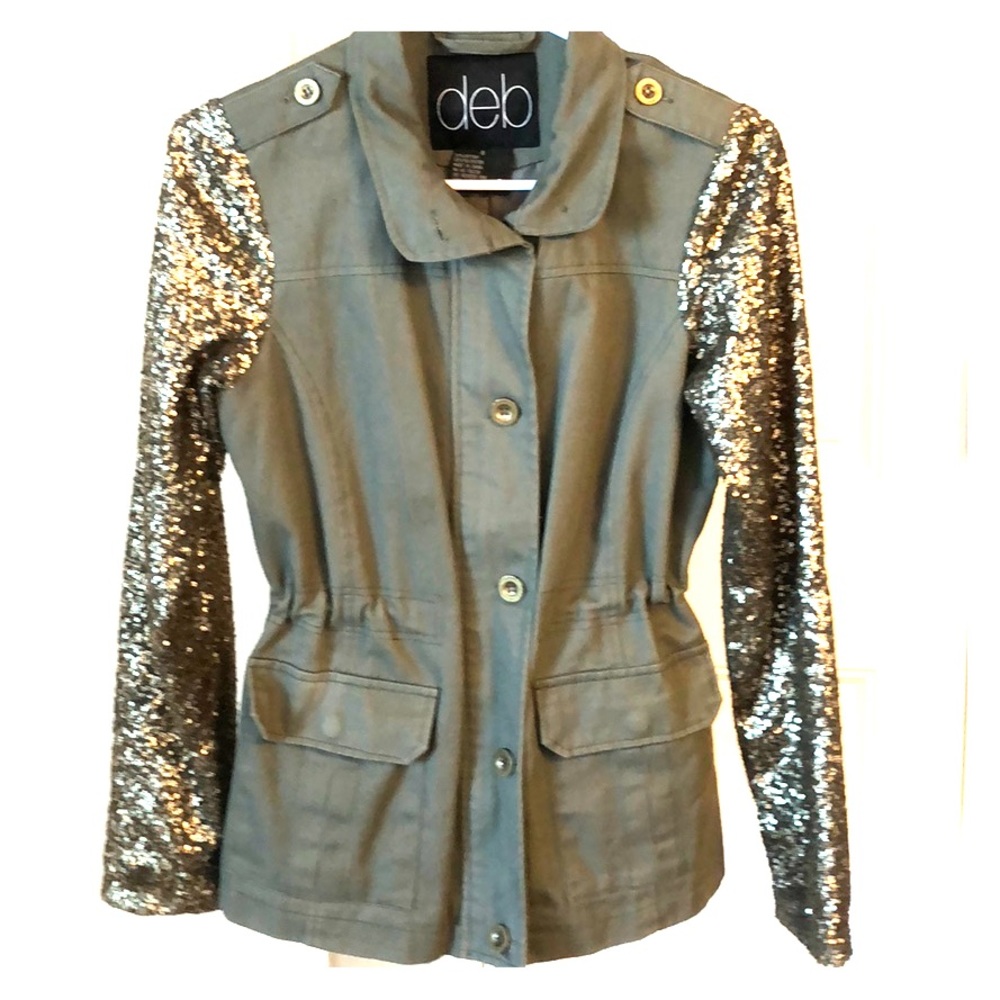 Camo Sequin Jacket